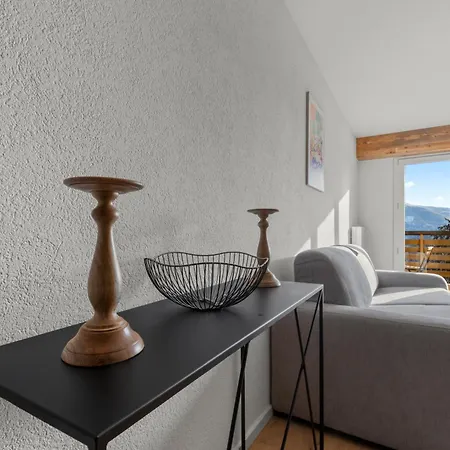 Lejlighed Fraichement Renove A Crans-montana, Vue Imprenable