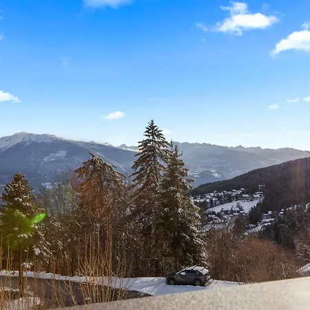 Fraichement Renove A Crans-montana, Vue Imprenable Lejlighed *